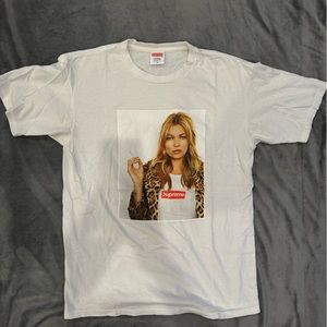Supreme Kate Moss Tee Shirt White Sz M.
